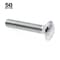 Prime-Line Carriage Bolts, 3/8 in.-16 X 2 in., A307 Grade A Zinc Plated Steel (50 Pack) 9063592 - alternate 2